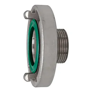 RIEGLER Druckluftschlauch mit Storz-Festkupplung aus Edelstahl V4A - Hochwertiger Druckluftschlauch mit Storz-Größe 52-C und G 1 1/4 A. Ideal für den professionellen Einsatz dank robustem Edelstahl und vielseitiger Farbgestaltung.