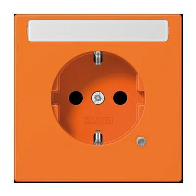 Jung LS1520BFNAKOO Schutzkontakt-Steckdose in orange von Jung