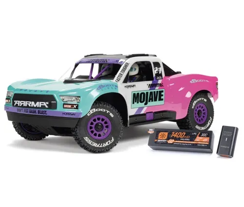Arrma RC-Buggy Mojave Grom 223S BLX 4X4 Small Brushless RTR - RC-Buggy für abenteuerliche Offroad-Fahrten, schnelle Brushless-Technologie und ideal für Jugendliche ab 14 Jahren.