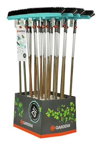 Gardena Straßenbesen + Stiel