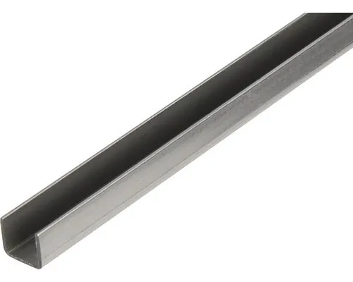 Produktbild U-Profil Stahl 20x20x1,5 mm, 2 m