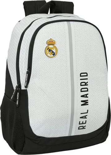 Safta Real Madrid First Kit 24/25 Backpack One Size - Multicolor Rucksack, ideal für Fans mit praktischem Design und ausreichend Stauraum für Schule oder Freizeit.