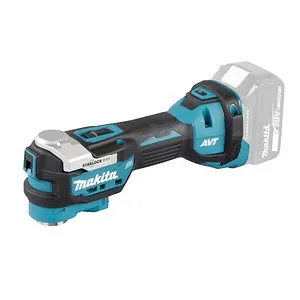 Makita Multifunktionswerkzeug DTM52Z - Akku 18V, vielseitig einsetzbar zum Sägen, Schneiden und Schleifen mit Anti-Vibrations-Technologie und LED-Arbeitsleuchte