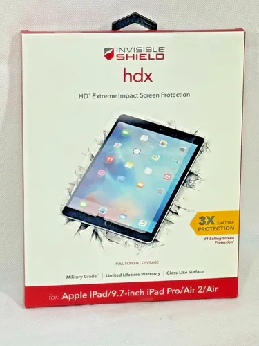 ZAGG Invisibleshield Folie TPU Displayschutz HDX für IPAD 5 IPAD 6 IPAD Pro