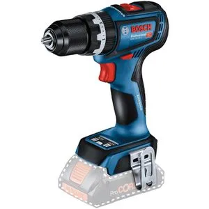 Bosch Professional 18V System Akku Schlagbohrmaschine GSB 18V-90 C - kraftvoller bürstenloser Motor mit 64 Nm, kompatibel mit AMPShare Akkus und Ladegeräten