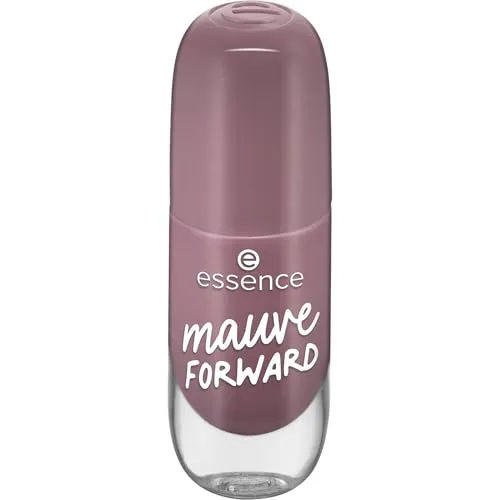 essence gel nail colour 24 mauve FORWARD, langanhaltender Nagellack, schnelltrocknend, farbintensiv, glänzend, Expressergebnis, mauve, 8 ml