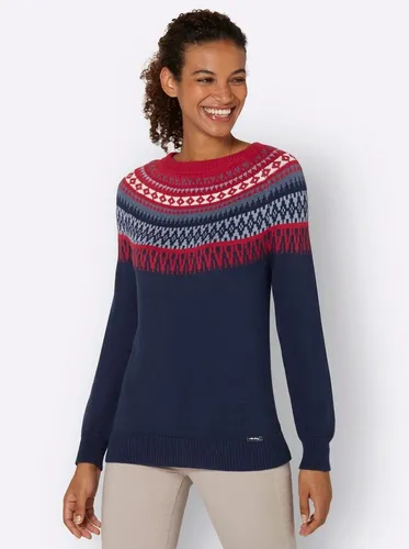 Witt Strickpullover Pullover Langarm Jacquard