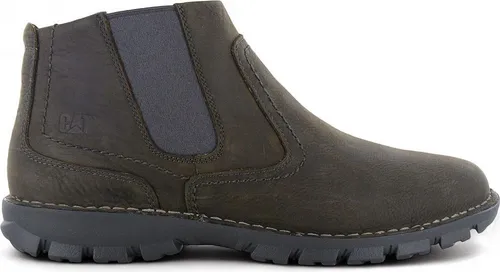 CAT Caterpillar Hoffman Casual - Herren Chelsea Boots Stiefel Stiefeletten Leder Grau P720661 , EU 41 UK 7