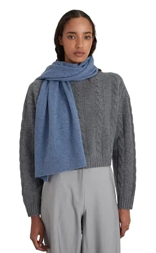 Style & Republic Damen Kaschmir Schal aus 100% Cashmere in blau von Style & Republic