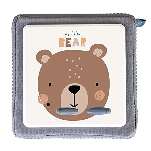 MeinBaby123® Schutzfolie kompatibel mit Toniebox | Schutzcover selbstklebend | Premium Qualität | Aufkleber passgenau I Folie Sticker I Toniebox Zubehör (Bär V2)
