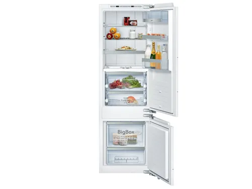KI8878FE0 Einbau Kühl-Gefrier-Kombi 178 cm - Kühlschrank mit LED-Beleuchtung, LowFrost Technologie und VitaControl für optimale Frische und Energieeffizienz in Ihrer Küche.