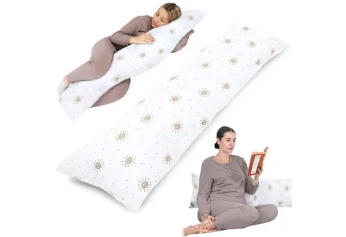 Totsy Baby Stillkissen Seitenschläferkissen Schwangerschaftskissen Stillkissen 40 x 145 cm