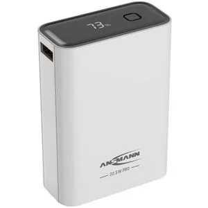 Ansmann Powerbank 1700-0157 PB222PD, 20000mAh, USB-A und USB-C, Ladeleistung 22,5 Watt