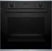 Bosch HBA234BB3 Backofen 60cm - Energieeffizienz A, stilvolles Design in Schwarz - Backöfen, Bosch HBA234BB3 mit Energieeffizienz A, bietet gleichmäßige Garergebnisse und ein elegantes Design in Schwarz für moderne Küchen.