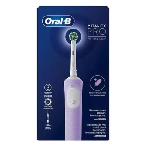Oral-B Vitality Pro Lilac Box Elektrische Zahnbürste