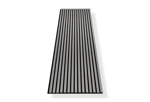 HAGEFOL Wandpaneel Akustikpaneele Holz, 240x60 cm - Wandpaneele für Innenräume, 3D Optik mit akustischer Dämmung für besseren Schallschutz, einfach zu montieren und pflegeleicht.