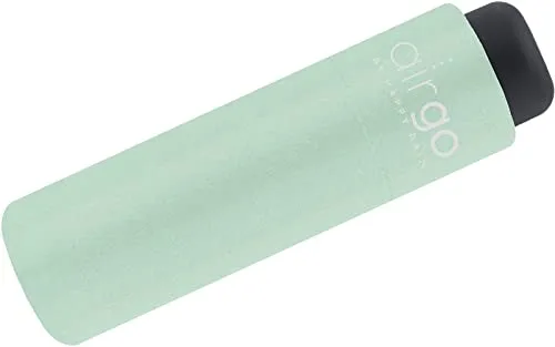 Happy Rain Air Go - Superleichter Mini Taschenschirm in Mint - Taschenschirm für Damen, nur 137 g leicht und perfekt für jede Handtasche. Der mintfarbene Regenschirm schützt zuverlässig vor Regen und ist ein echter Hingucker.