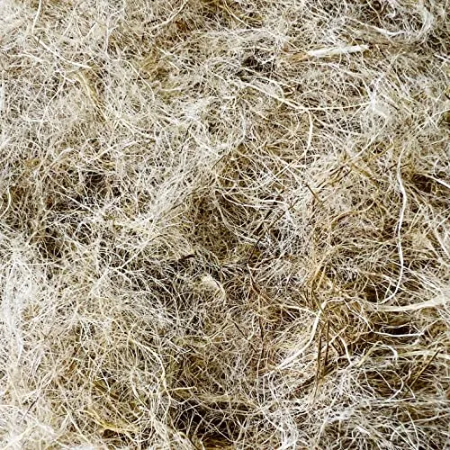 pemmiproducts Hamsternest, Nestmaterial aus 100% Hanf, 500g (33,00 €/kg) Hamsterwolle, Nistmaterial für Nager und Vögel, Vogelnesthilfe, Hamsterwatte, Nachfüllset Insektenhotel, Hummelwolle