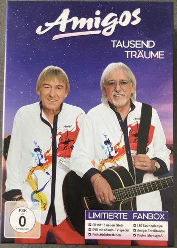 Amigos Tausend Träume - Limitierte Fanbox - CD DVD Poster USW...