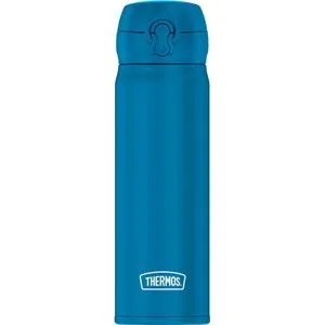 Thermosflasche Ultralight, Edelstahl, Isolierflasche, azure water, 0,5 l - Thermobehälter, ultraleicht und auslaufsicher mit doppelwandigem Edelstahl. Hält Getränke bis zu 10 Stunden heiß und 20 Stunden kalt – ideal für unterwegs!