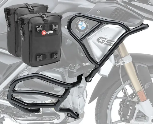 Motoguard Motor-Schutzhülle Set für BMW R 1250 GS 19-23 - Praktisches Set mit Sturzbügel und wasserdichten Taschen für optimalen Schutz von Motorrad und Fahrer. Robuste Materialien bieten zuverlässige Sicherheit bei Umfallern und Stürzen.
