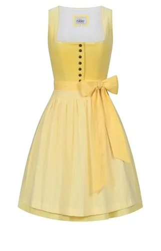Nübler mini Dirndl Damen in gelb von Nübler