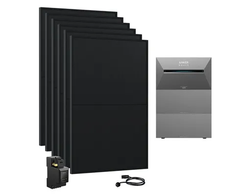Anker SOLIX Solarbank 3 E2700 Pro - Modular erweiterbare Solaranlage mit 2,7 kWh Kapazität und 3600 W Eingangsleistung. Ideal für nachhaltige Energieversorgung und intelligente KI-Steuerung.
