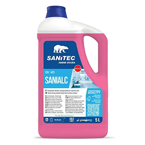 Sanitec Sanialc, Reinigungskonzentrat für verschiedene Oberflächen, 5 kg