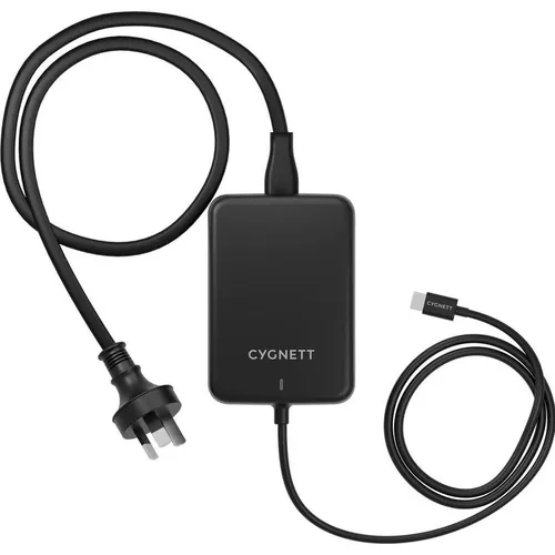Cygnett PowerMaxx 140W GaN USB-C Laptop Charger Black (140 W) (65622574)