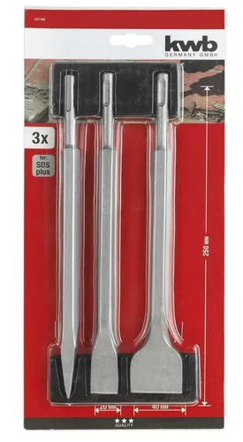 SATZ 3 MEIßEL SDS PLUS 247190