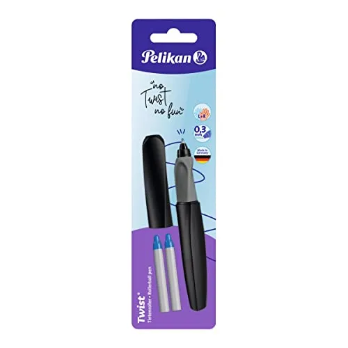 Pelikan Twist R457 Schwarz+2KM/B in schwarz von Pelikan