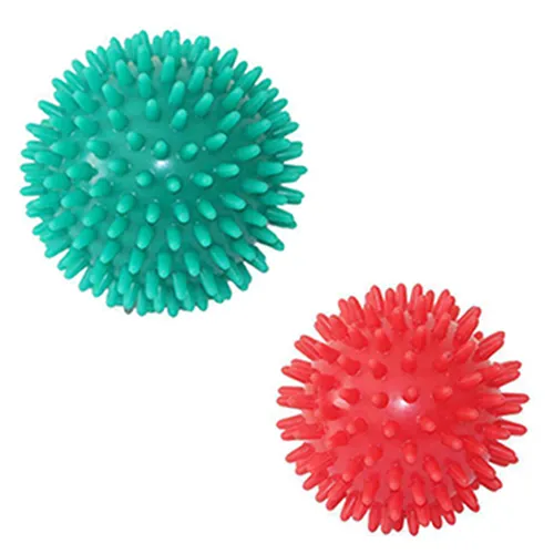 Sporttrend 24® ø 9cm Massageball Igelball + ø 7cm Massageball Igelball