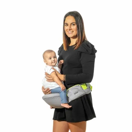 InnovaGoods Ergonomische Babytrage mit 2 Taschen
