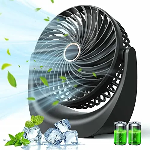 Mini USB Tischventilator in schwarz von Ykgutilu