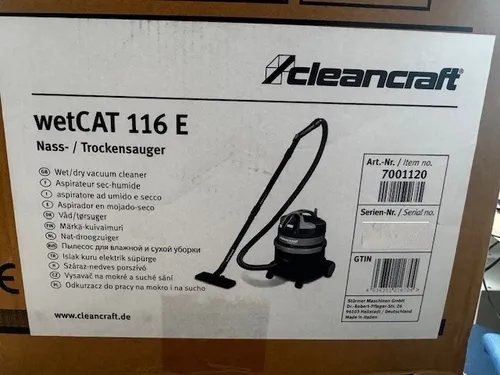 Cleancraft Nass-Trockensauger wetCAT 116 E von CLEANCRAFT