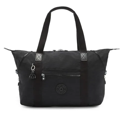 Kipling ART M Große Tragetasche - Reisetaschen mit 2 praktischen Fronttaschen, wasserabweisend und ideal für Reisen oder den Alltag. Größe: 32H x 58B x 20T cm, 26L Volumen.