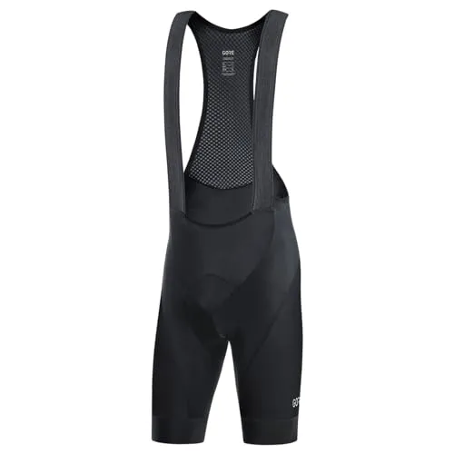 GORE WEAR Herren C3 Bib Shorts+ Kurze Trägerhose, Schwarz, S EU