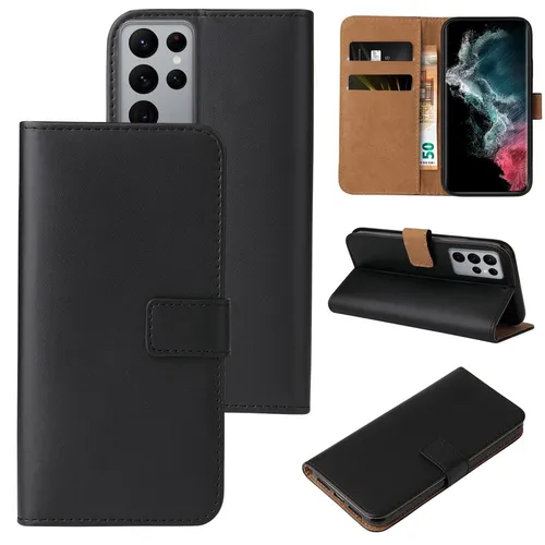 Hülle für Samsung Galaxy S22 Ultra Handy Tasche Smartphone Cover Klapphülle Case