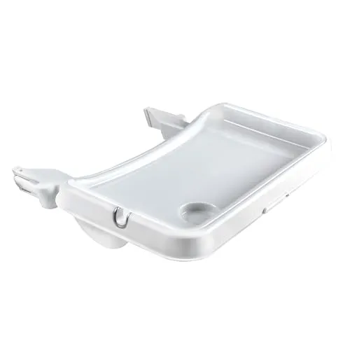 hauck 3in1 Essbrett für Alpha+ Beta+ - Hochstuhl Zubehör für Kinder 6-24 Monate, mit abnehmbarem Tablett und sicherem Sitzverkleinerer