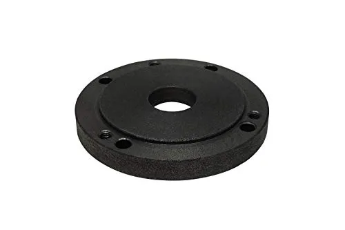 Montageflansch für 4-Backen-Futter 160 mm - Zubehör für Gartengeräte, ideal zum sicheren Montieren des 4-Backen-Futters auf der Drehmaschine PM3800 für präzisen Rundlauf.