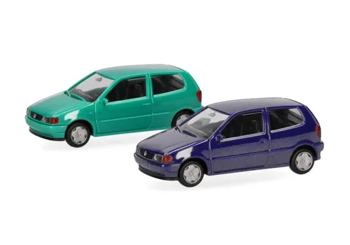 Herpa 012140-007 MiniKit: Volkswagen Polo 2-Türig, 2er-Set, 1:87 / H0
