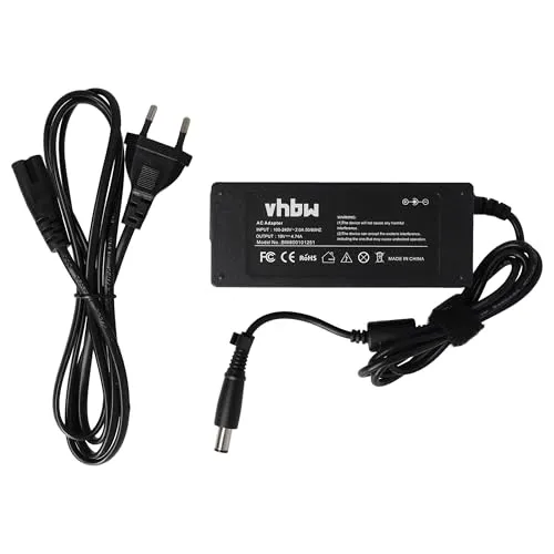 vhbw Netzteil kompatibel mit HP Compaq 2510p, 2710p, 4515s, 4710s, 6510b, 6530b, 6710b, 6710s, 6715b Notebook, 90 W