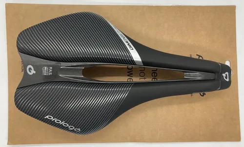Prologo DIMENSION 143 Nack Carbon Rennrad Sattel - Fahrradsattel für Rennräder, nur 149 g leicht und bietet durch den Schlitz zusätzlichen Komfort für lange Fahrten.