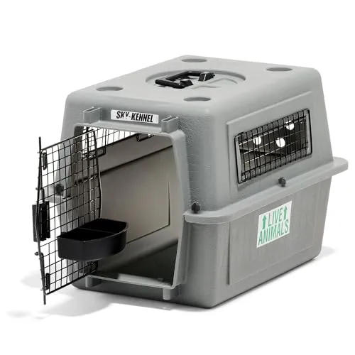 Petmate Beeztees 715563 Skykennel Nr 1, grau 53 x 40 x 38 cm