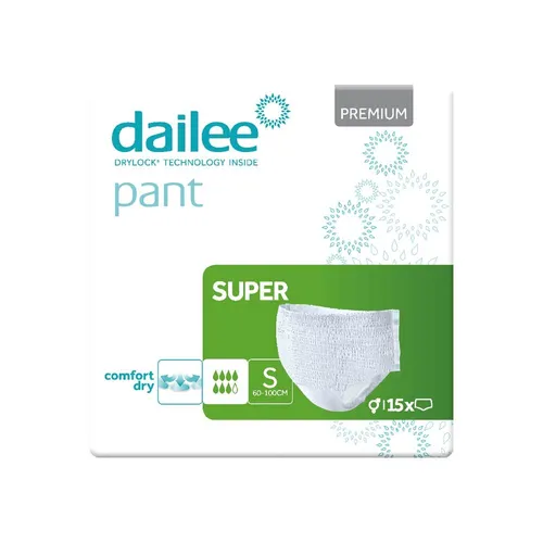 Dailee Pant Premium Super S, 15 Stück