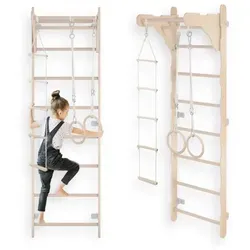Gymnastik-Sprossenwand für Kinder (210 cm)