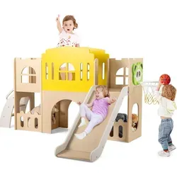 COSTWAY 7-in-1 Kinder Rutsche