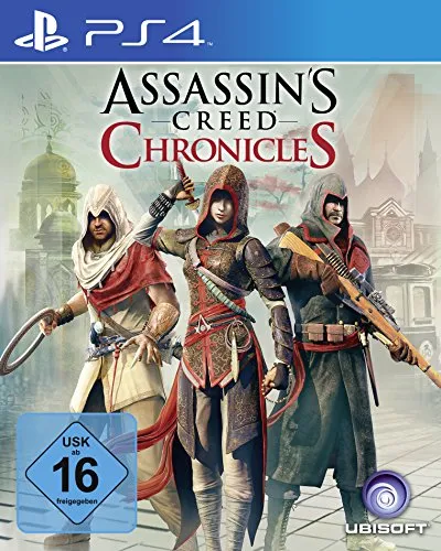 Assassin's Creed Chronicles - [PlayStation 4] - Action-Adventure-Spiel von Ubisoft, tauche ein in die Geschichte mit einzigartigen 2.5D-Gameplay und packenden Missionen. USK: 16