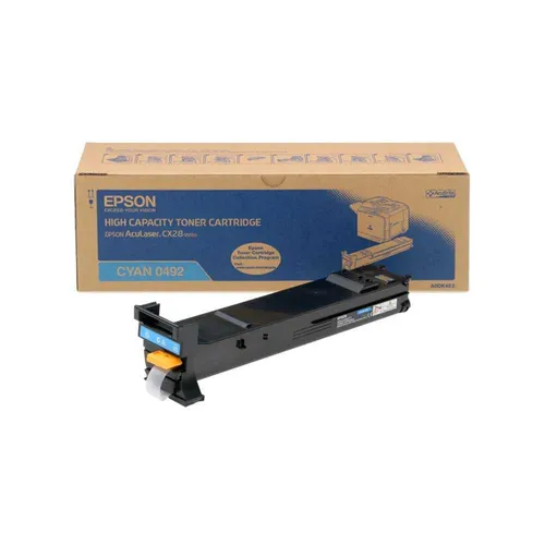 Epson 0492 - C13S050492 - A0DK4E3 - Toner cyan - für AcuLaser CX28DN, CX28DNC,