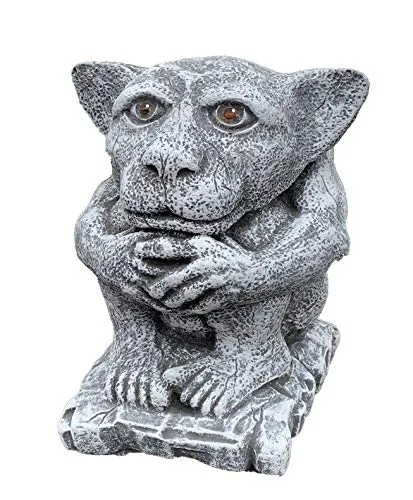 Steinfigur Gargoyle Troll Torwächter frostfest wetterfest Steinguss